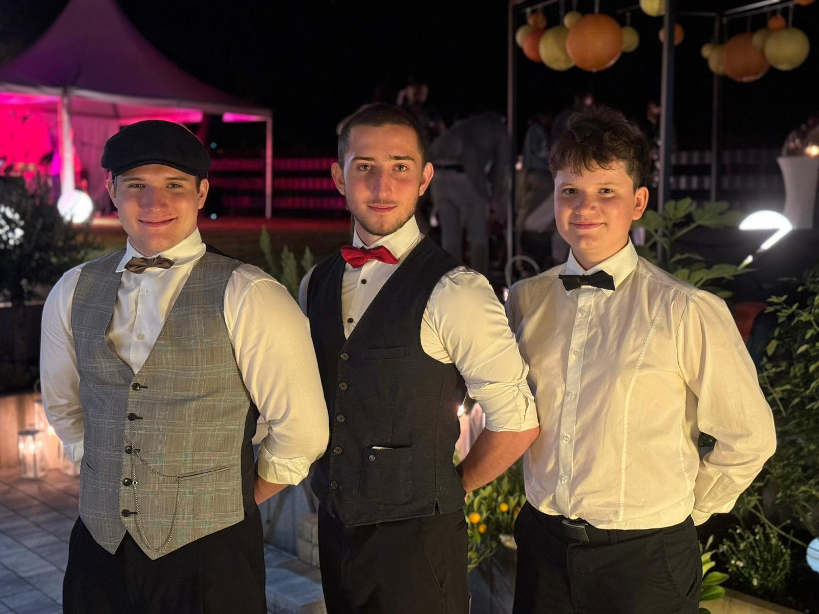 Unser Barteam bei einem Abend-Event